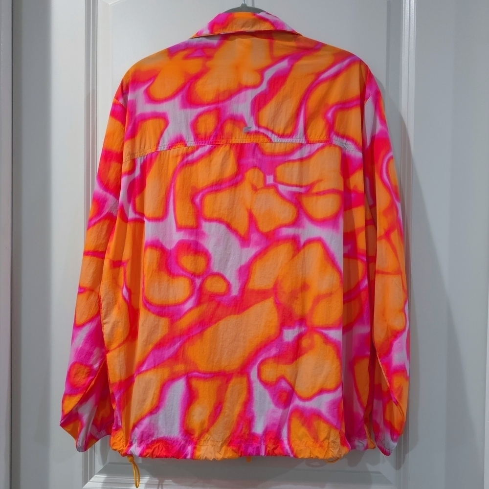 FABLETICS Flyweight Oversized Vibrant Pink and Orange Women's Jacket, Size XS - Picture 4 of 15